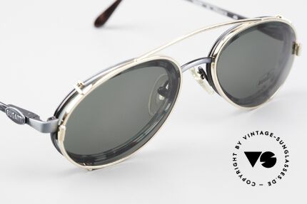Sunglasses Bugatti 05728T 90's Men's Eyeglasses Sun Clip