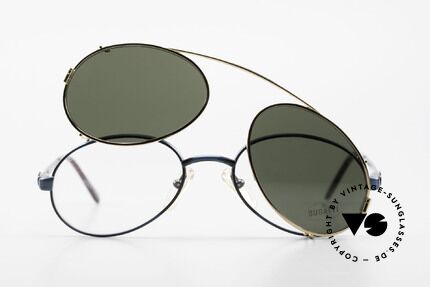 Bugatti 05728 Rare 90's Eyeglasses Clip On, Size: medium, Made for Men