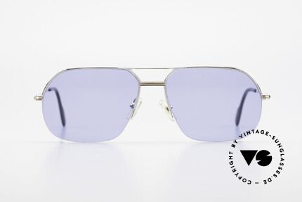 Cartier Orsay Luxury Vintage Sunglasses 90s, model of the 'Semi-Rimless' Collection by CARTIER, Made for Men