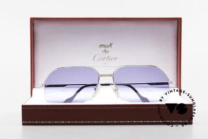 Cartier Orsay Luxury Vintage Sunglasses 90s, NO retro sunglasses; an old original from app. 1993, Made for Men