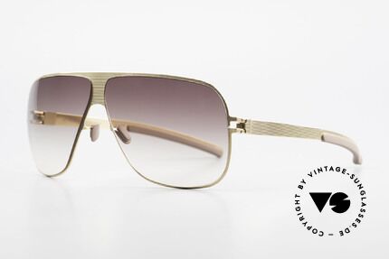 Mykita Hector Vintage Mykita Frame From 2009, Collection No.1 Hector Goldline, brown-gradient, 65/8, Made for Men