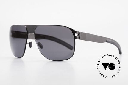 Mykita Tim No 1 Collection Shades 2011's, Model No.1 Sun Tim Black, black solid, size 61/14, 140, Made for Men