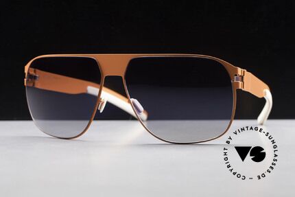 Mykita Tim Collection No 1 Shades 2011's, Model No.1 Sun Tim Neonorange, black gradient, 61/14, Made for Men
