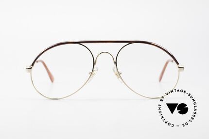 Bugatti 65986 Men's 80's Frame Gold Plated, legendary vintage BUGATTI 'tear drop' design, Made for Men