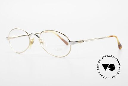 Bugatti 15708 Oval 90's Vintage Specs Rare, 1st class comfort due to spring temples (TOP quality), Made for Men and Women