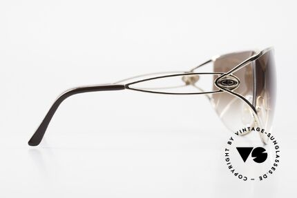 Christian Dior 2345 Ladies 90s Designer Sunglasses, brown-gradient sun lenses; 100% UV protection, Made for Women