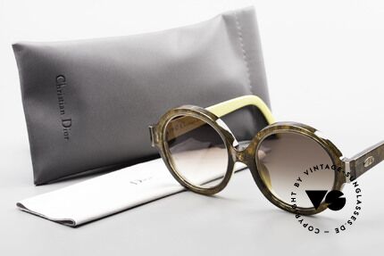 Christian Dior 2446 Round 80's Sunglasses Ladies, Size: medium, Made for Women
