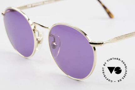 John Lennon - The Dreamer Extra Small Panto Sunglasses, purple sun lenses: fancy and eye-catching but 100% UV, Made for Men and Women