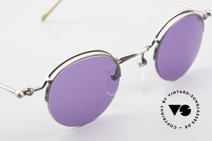 Jean Paul Gaultier 55-7108 Small Panto Sunglasses 90's, NO retro fashion, but an authentic 90's ORIGINAL, Made for Men and Women