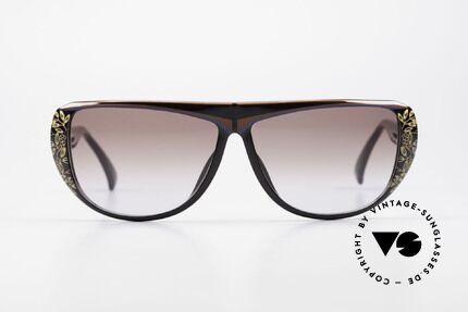 Christian Dior 2421 Ladies Sunglasses 80's Optyl, glamorous colors & pattern thanks to Optyl material, Made for Women