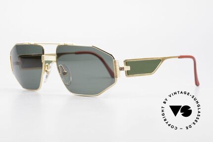 Christian Dior 2427 Dior Monsieur 80's Sunglasses, luxury men's sunglasses, the full frame is GOLD-plated, Made for Men