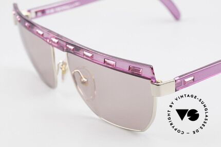 Paloma Picasso 3706 Pink Ladies Gem Sunglasses, great combination of rhinestones and colors; GEM, Made for Women