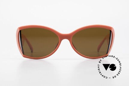 Christian Dior 2439 80's Sunglasses Side Shield, glamorous colors & pattern thanks to Optyl material, Made for Women