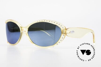 Christian Dior 2439 80's Crystal Sunglasses Gem, the incredible OPTYL material does not seem to age, Made for Women