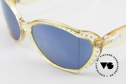 Christian Dior 2439 80's Crystal Sunglasses Gem, NO retro sunglasses, but an app. 30 years old unicum, Made for Women