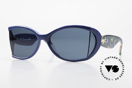 Christian Dior 2439 80's Ladies Sunglasses Mask, futuristic Christian Dior ladies sunglasses from 1989, Made for Women