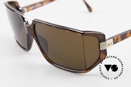 Christian Dior 2440 80's Monsieur Men's Shades, with dark brown polycarbonate sun lenses (100% UV), Made for Men