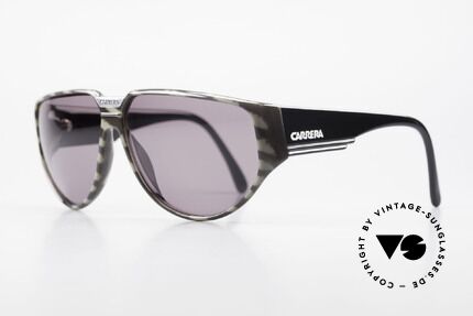Carrera 5417 Camouflage 80's Sportsglasses, massive frame with beamy temples; + Carrera case, Made for Men