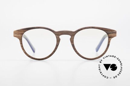 Kerbholz Friedrich Wood Glasses Panto Rosewood, made from Rosewood (African Rosewood / Tanzania), Made for Men and Women