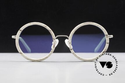 Kerbholz Rudolph Round Wood Frame White Birch, made from White Birch: typically white/brown texture, Made for Men and Women