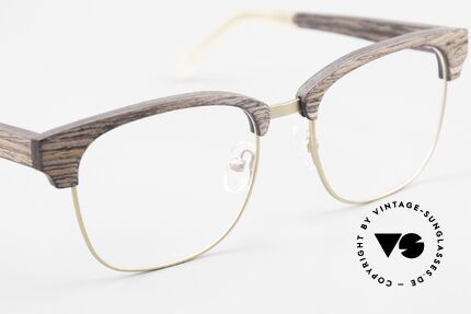 Kerbholz Albert Men's Wood Glasses Kingwood, unworn pair with flexible spring hinges (1. class fit), Made for Men