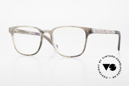 Kerbholz Ludwig Men's Wood Glasses Blackwood Details