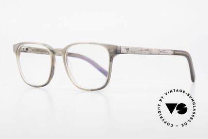 Kerbholz Ludwig Men's Wood Glasses Blackwood, unworn pair with flexible spring hinges (1. class fit), Made for Men