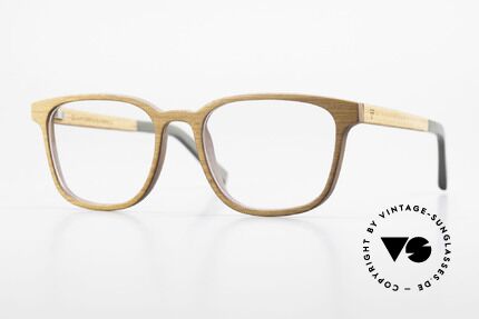 Kerbholz Ludwig Men's Wood Frame Alderwood Details