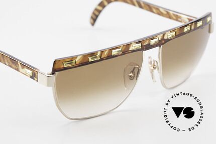 Paloma Picasso 3706 Ladies Gem Sunglasses 90's, fancy gimmick: the case can be used as wallet, too, Made for Women