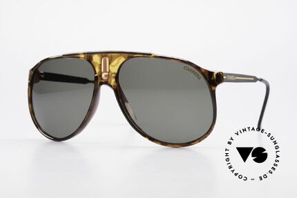 Carrera 5424 80's Aviator Sports Sunglasses, old 80's sports sunglasses by Carrera; true vintage, Made for Men