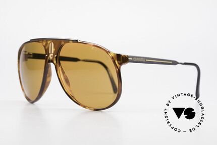Carrera 5424 80's Sunglasses Polarized Lens, combination of "Sport Performance" & aviator style, Made for Men