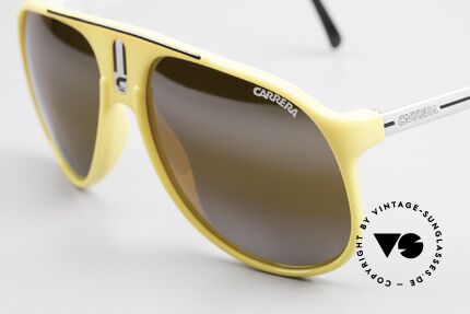 Carrera 5424 Rare Mirrored 80's Sunglasses, brown-mirrored sun lenses for 100% UV protection, Made for Men