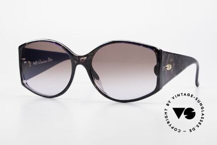 Christian Dior 2435 Ladies Designer Sunglasses 80's Details