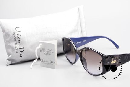 Christian Dior 2435 Ladies Designer Sunglasses 80's, sun lenses (100% UV) could be replaced optionally, Made for Women