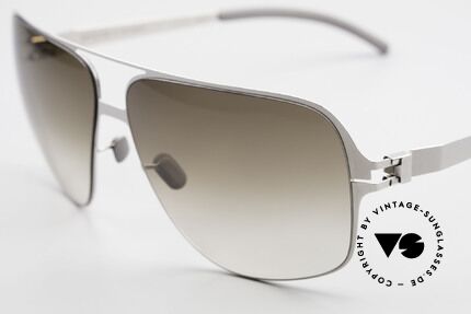 Mykita Cassius Lenny Kravitz Sunglasses XXL, innovative flexible metal frame; XXL size: 150mm width, Made for Men