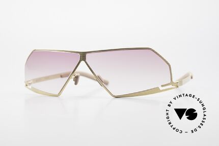 Mykita Chuck Futuristic Designer Sunglasses, orig. futuristic MYKITA designer sunglasses from 2004, Made for Men and Women