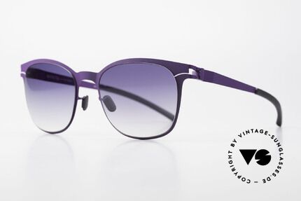 Mykita Greta Ladies Designer Sunglasses, Collection No.1 GRETA Violet, violet-gradient, 54/20, Made for Women