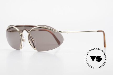 Porsche 5690 2 in 1 Sunglasses Two Styles, 2 completely different styles due to changeable lenses, Made for Men and Women