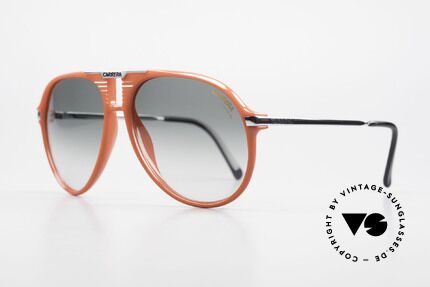 Carrera 5595 Nikki Lauda 1980's Sunglasses, 2 sets of lenses: 1x gray-gradient & 1x mirrored, Made for Men