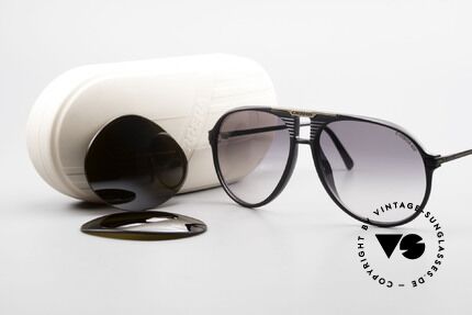 Carrera 5595 80's Shades Extra Sun Lenses, NO RETRO sunglasses, but a 35 years old original, Made for Men