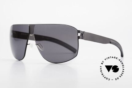 Mykita Terrence Vintage Mykita Sunglasses 2011, Model No.1 Sun Terrence Black, black-solid, size 66/08, Made for Men