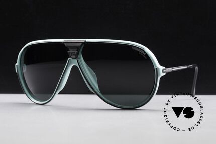 Carrera 5593 80's Sports Sunglasses Aviator, state-of-the-art lenses (2 sets) & with orig. case, Made for Men