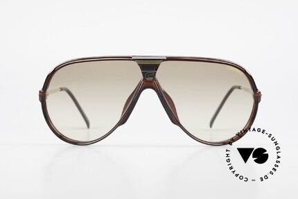 Carrera 5593 80's Aviator Sports Sunglasses, lightweight synthetic frame = OPTYL material!, Made for Men