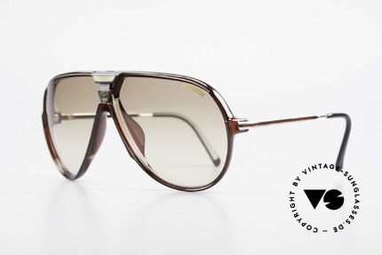 Carrera 5593 80's Aviator Sports Sunglasses, state-of-the-art lenses (2 sets) & with orig. case, Made for Men