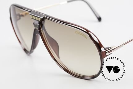 Carrera 5593 80's Aviator Sports Sunglasses, 1x brown-gradient & 1x brown mirrored, 100% UV, Made for Men