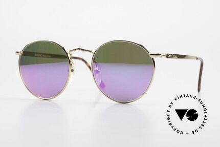 John Lennon - Imagine With Pink Mirrored Sun Lenses, vintage glasses of the original 'John Lennon Collection', Made for Men and Women