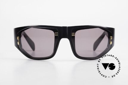 Paloma Picasso 3701 90's Ladies Wrap Sunglasses, spectacular design with discreet golden appliqué, Made for Women