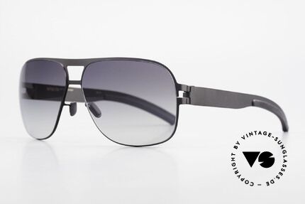 Mykita Clifford 2000's Vintage Designer Shades, Mod. No.1 Sun Clifford Black, black-gradient, in 62/12, Made for Men