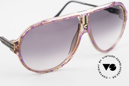 Carrera 5565 Old Vintage 1980's Sunglasses, unique frame pattern (AUBERGINE SPLINTER EFFECT), Made for Men and Women