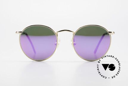 John Lennon - The Dreamer With Pink Mirrored Sun Lenses, mod. 'The Dreamer': panto sunglasses in 47mm size (XS), Made for Men and Women